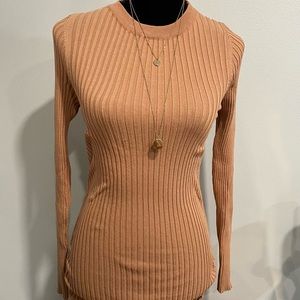 Long Sleeve Stretch Dress, Size 8
